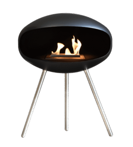 COCOON TERRA BLACK <br> STAINLESS STEEL LEGS