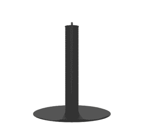 Cocoon Pedestal Stand - Matte BLACK