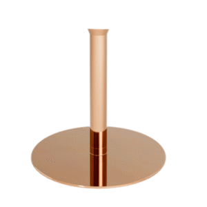 Cocoon Pedestal Stand - COPPER