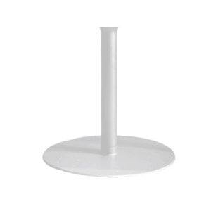 Cocoon Pedestal Stand - Matte White