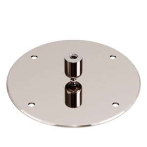 Angled Ceiling Mounting Bracket - 316 Marine Garde Stainless Steel