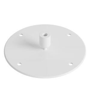 Angled Ceiling Mounting Bracket - Matte White